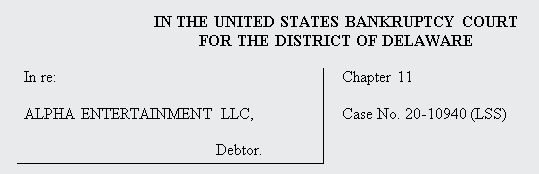 Case Caption