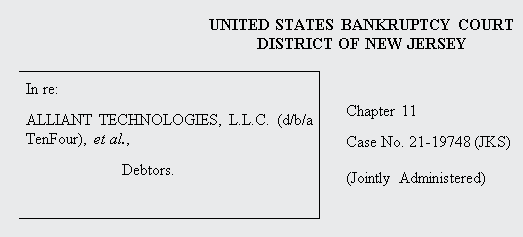 Case Caption