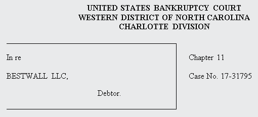 Case Caption