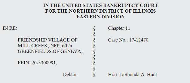 Case Caption
