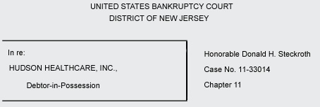 Case Caption