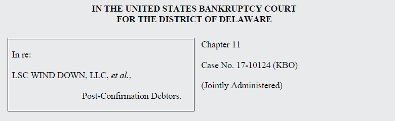 Case Caption