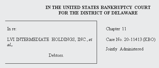 Case Caption