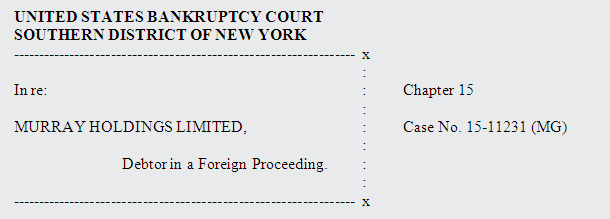 Case Caption
