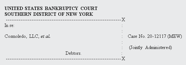 Case Caption