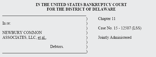Case Caption
