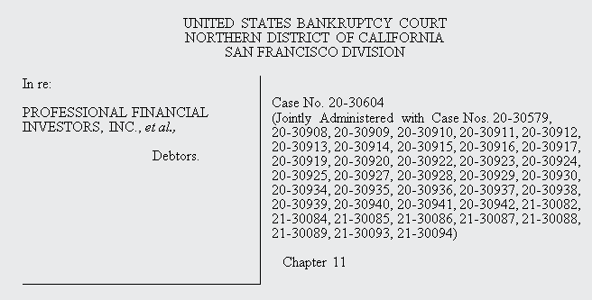 Case Caption