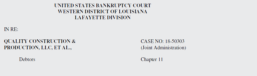 Case Caption