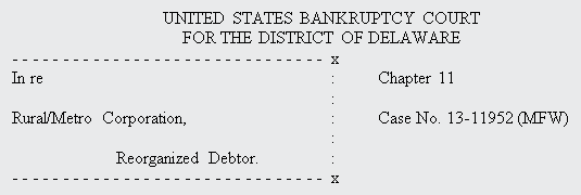 Case Caption