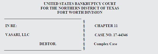 Case Caption