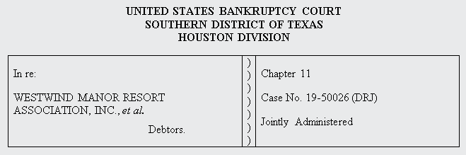 Case Caption