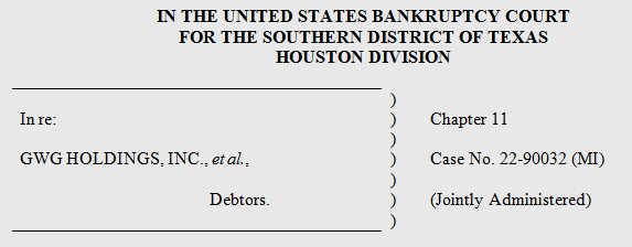 Case Caption
