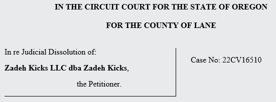 Case Caption